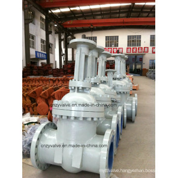 Cast Steel Rising Stem Gate Valve 6.4MPa